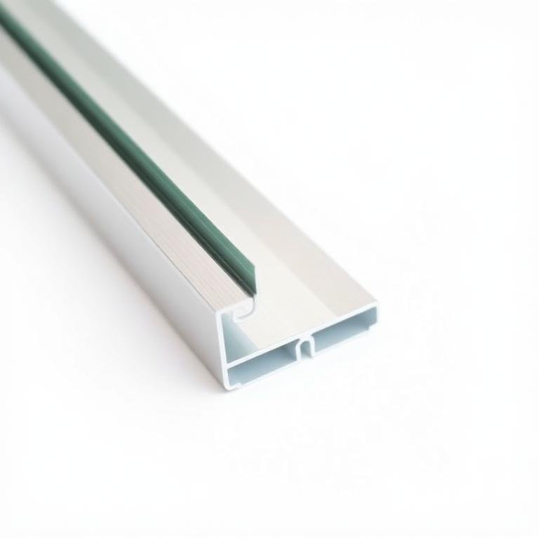 Capa p/ 10mm — Capa de acabamento para vidros temperados de 10mm.